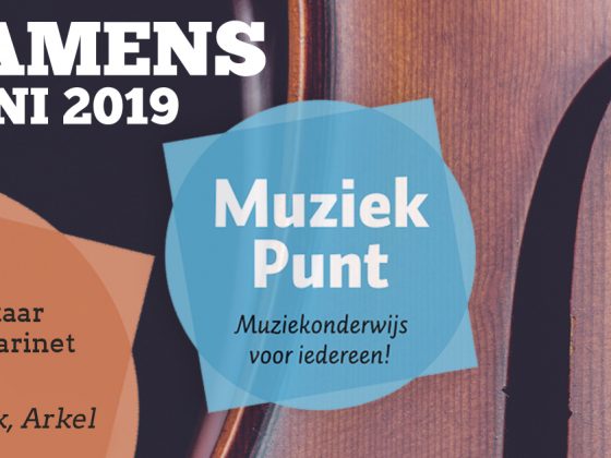 Muziekexamens bij MuziekPunt