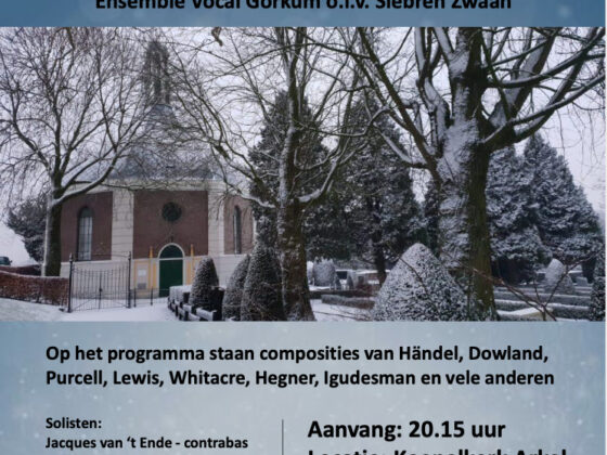 Kerstconcert Ackoord i.s.m. Ensemble Vocal Gorkum